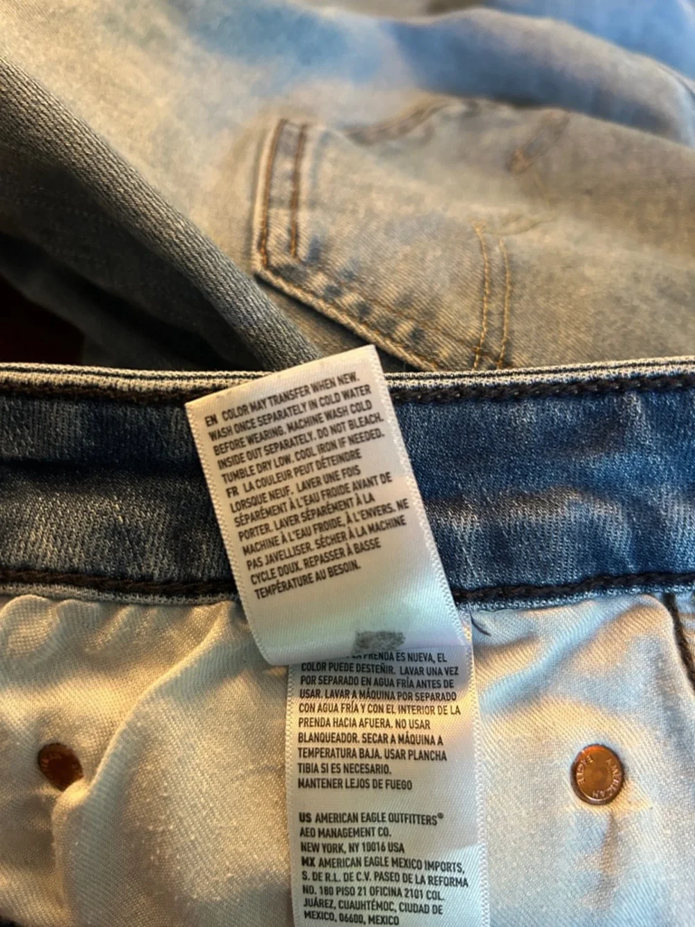 American Eagle Outfitters light blue